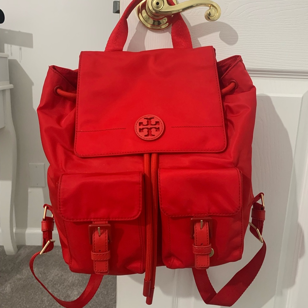 Tory Burch Quinn Nylon Backpack